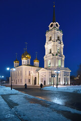 Tula, Russia.Holy Assumption Cathedral of the Tula Kremlin - 751592230