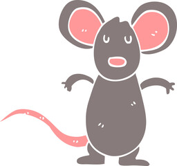 cartoon doodle mouse rat
