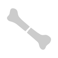 human bone icon set  element