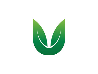 Letter U logo icon design template elements. U logo design