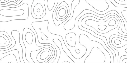 Abstract lines background. Contour maps. Vector illustration. The stylized height of the topographic map contour in lines and contours isolated on transparent. technology topo landscape grid map text