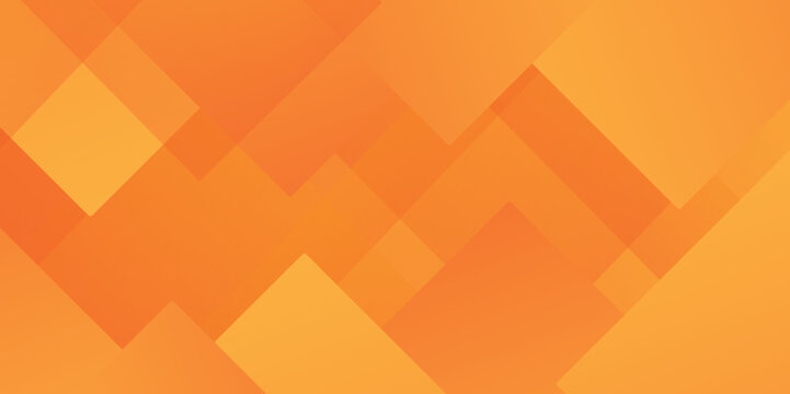 Light orange vector gradient triangles pattern. Abstract seamless geometric shapes low poly background for modern design, vector illustration template orange vector triangle mosaic background.