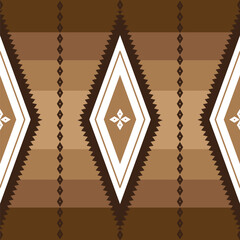 Ethnic seamless illustration pattern design