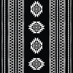 Ethnic seamless illustration pattern design