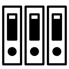 archive icon, Binder icon, paper book binder