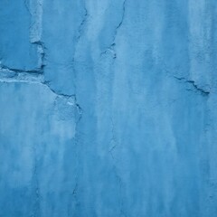 Abstract grunge decorative relief Blue stucco wall texture