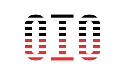 OIO three initial letter iconic line negative space minimal logo design vector template. monogram, abstract, wordmark, business, typography, minimalist, brand, company, flat, modern, unique, simple