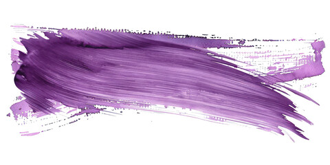 Lavender, Mauve ink brush stroke, Purple brush splashes isolated on transparent png.