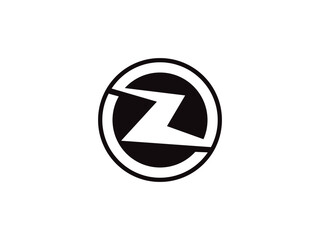 Letter Z digit 2 logo icon design template elements