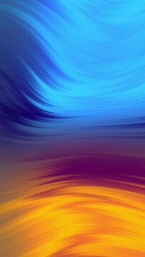 abstract blue and orange background gradient, animated futuristic wallpaper, fire versus water concept	