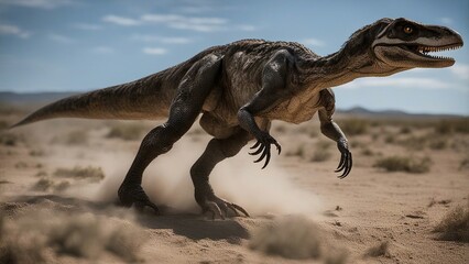   dinosaur _The Velociraptor was a phony. It pretended to be real and cool and badass,  