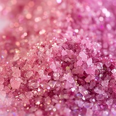 pink sea salt.