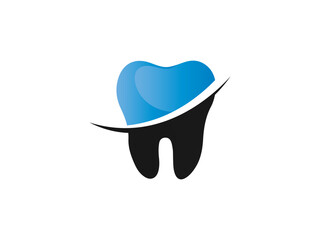 Dental Logo Design.Creative Dentist Logo. Dental logo icon design template elements.