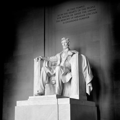 Lincoln Memorial Statue of Abraham Lincoln in Washington DC