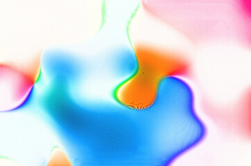 Abstract blurred grainy gradient background . Colorful digital grain soft noise effect pattern. Lo-fi multicolor vintage retro. VHS Glitch Texture