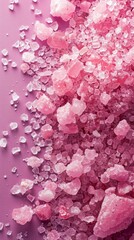 Obraz premium pink sea salt.