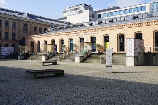 Die K&ouml;nigliche Porzellan-Manufaktur (KPM)  in der Wegelystrasse in Berlin am 05.03.2024