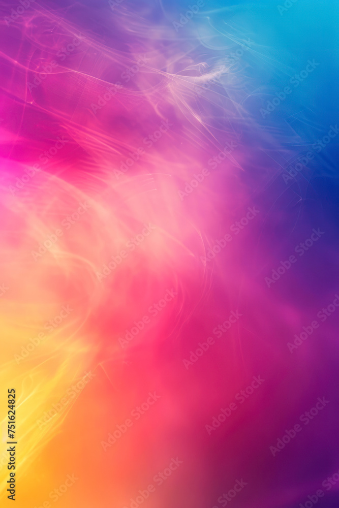 Poster vertical abstract colorful gradient background for design as banner.