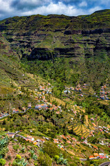 Valley Gran Rey, Island La Gomera, Canary Islands, Spain, Europe.