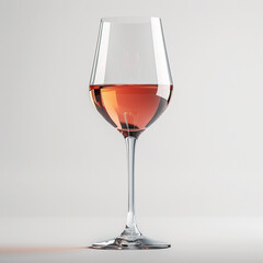 #red wine in glass. Image with #copy space and white #background
