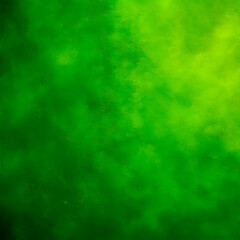 Fototapeta na wymiar Green background with traces of brush strokes.