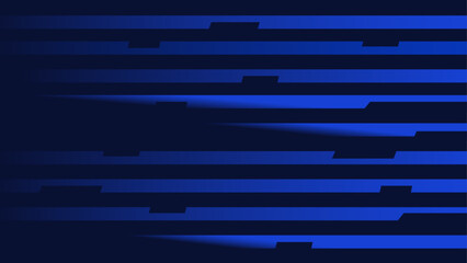 Abstract blue futuristic tech background for flyers, posters, covers, wallpapers, and other. Pro Vector
