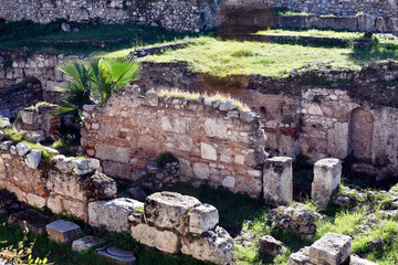 Greece, Athens, ancient Roman basilica