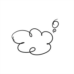 cute hand drawn drawing vector