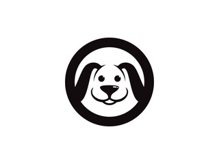 Dog logo and icon design vector. Dog logo design vector