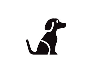 Dog logo and icon design vector. Dog logo design vector