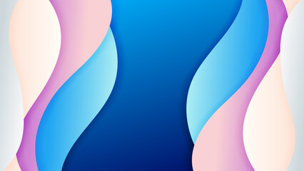 Abstract background with soft gradient color and dynamic shadow on background .Vector background for wallpaper. Eps 10