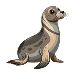 Seal illustration on White Background