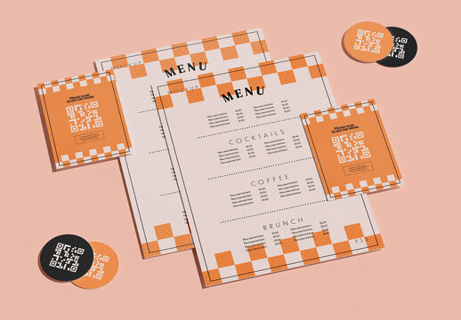 Dinner Menu Mockup