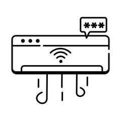 Linear Icons Depicting IoT Solutions