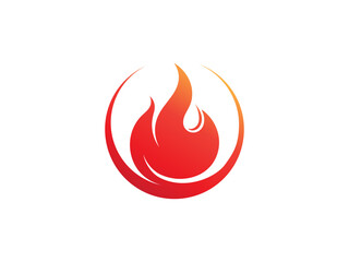 fire flame vector logo design. fire logo. flame logo design inspiration. fire flame logo icon design template element