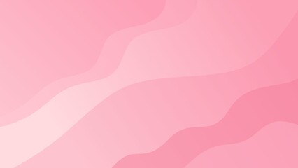 Pink Abstract Liquid Waves Background - obrazy, fototapety, plakaty