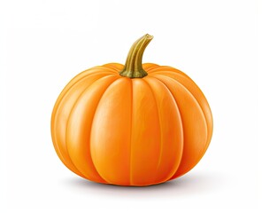 pumpkin on a white background