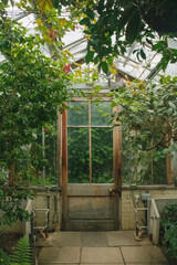 Greenhouse entrance 
