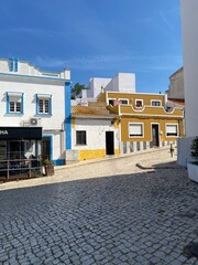 High street houses in Portugal  
