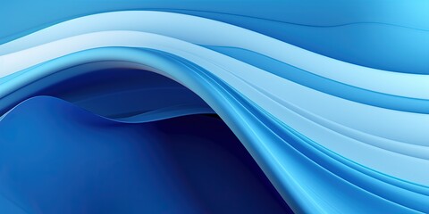 Obraz premium 3D Abstract Blue Background