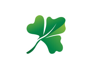 Leaf logo gradient colorful design. leaf logo vector