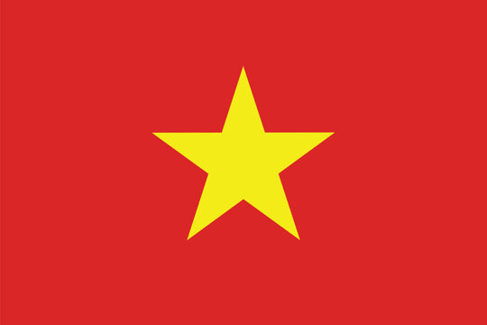 National Flag of Vietnam Vector , Vietnam Flag