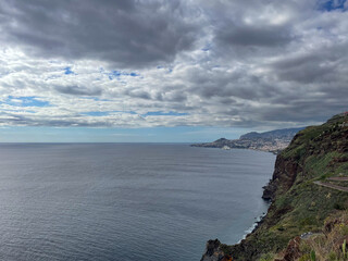 The island Madeira in the Atlantic Ocean, Portugal