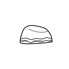 Ramadan Kareem with Hand drawn doodle style