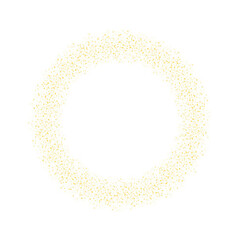 Gold Circle Brush