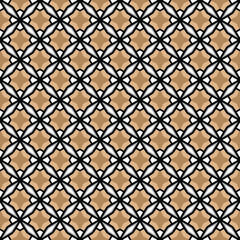 Naklejka premium Multi color seamless abstract pattern. Background and backdrop. Multi Colored. Colorful ornamental design. Colored mosaic ornaments. Vector graphic illustration. EPS10.