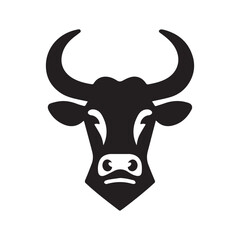 Cow Logo Illustration