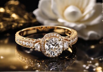 diamond wedding ring for engagement 