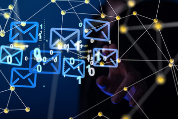 Mail Communication Connection message to mailing