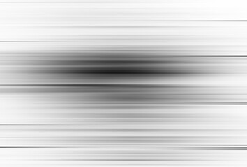 Fototapeta premium Black and white stripe abstract background. Motion effect. Grayscale fiber texture backdrop and banner. Monochrome gradient pattern and textured wallpaper.